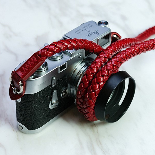 Barton1972 Leather Neck Strap Whip - Passion Red               [삼각대 증정 EVENT] ~3/31까지