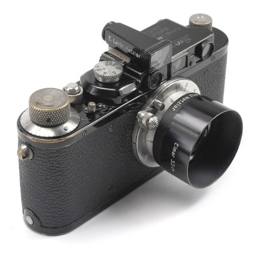 [중고] Leica II + L35/3.5 Elmar Set (Black paint)