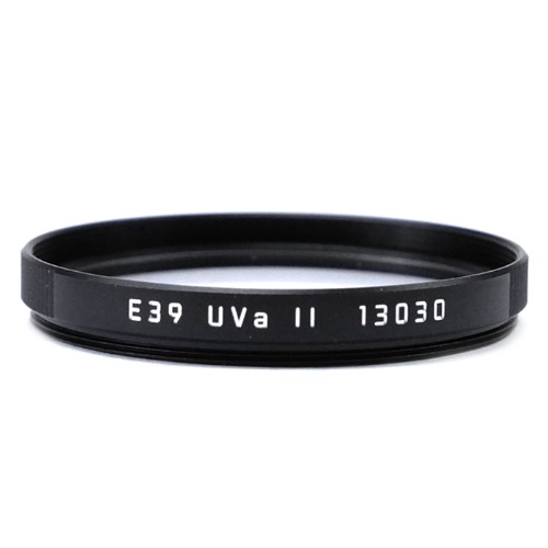[위탁] Leica Filter UVa II E39 Black