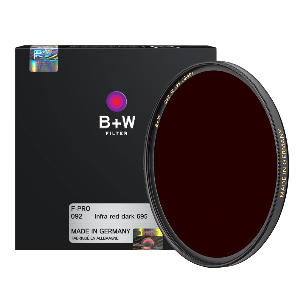 [B+W] 적외선 필터 092 Dark Red Filter [30% 할인]