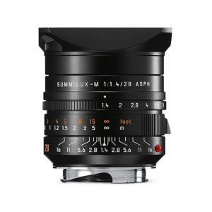 Leica Summilux-M 28mm f/1.4 ASPH Black anodized finish
