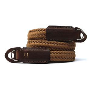 [JnK] Waxed Cotton Neck Strap Brown - Rally/Volpe