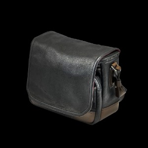 [WOTANCRAFT] Ryker Full Leather Camera Bag Black/Coffee Brown - M                                                                  [사은품증정 EVENT] 6/30까지