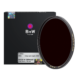 [B+W] 적외선 필터093 Black Red Filter